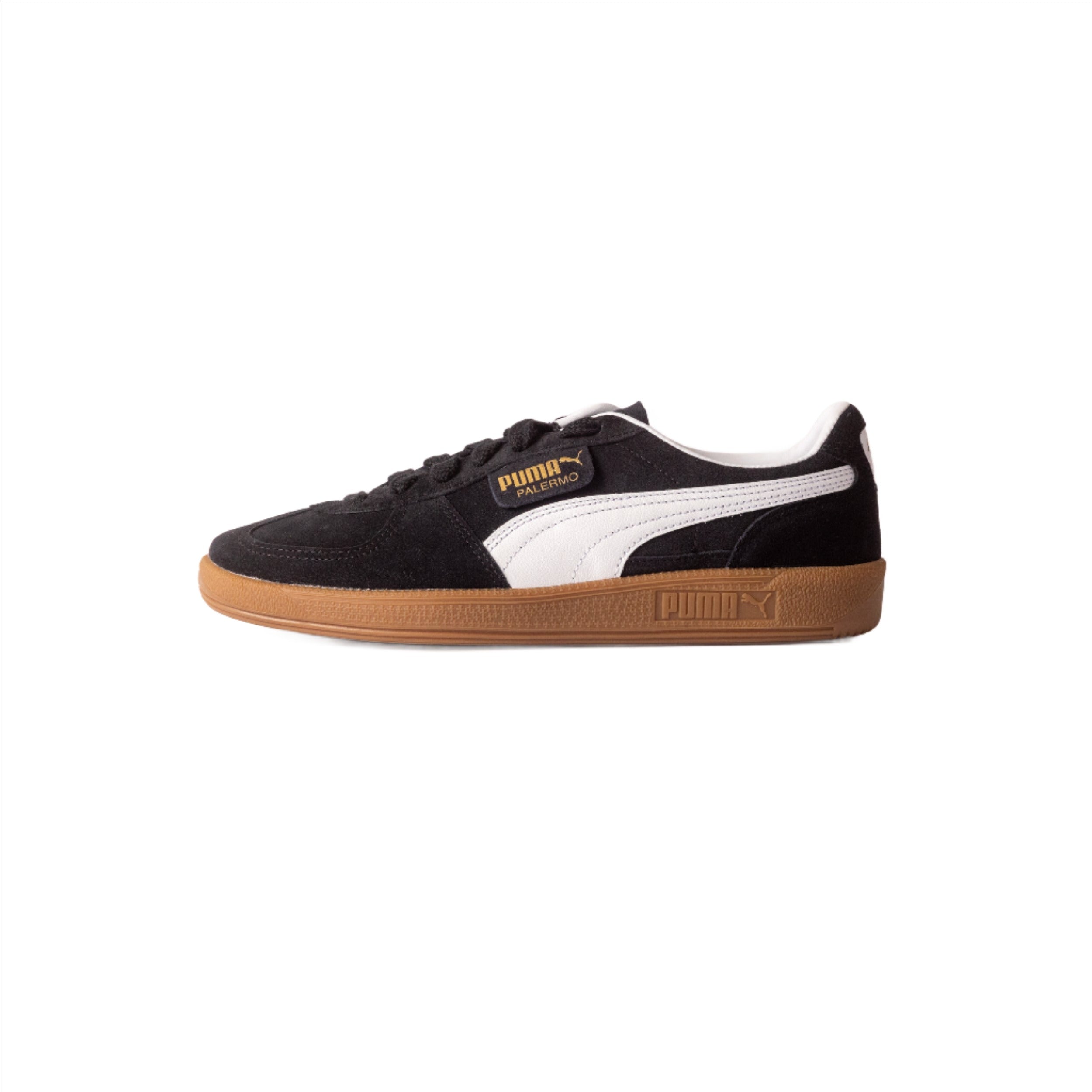 Puma black and white trainers online